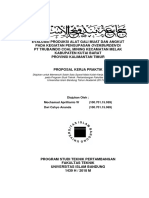 Proposal Kerja Praktik PT TCM (Unisba) New