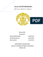 Proses Petrokimia Makalah Petrokimia Linear Alkylbenzene Sulfonate LABS PDF