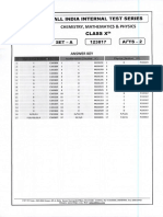 Class XTH: Chemistry, Mathematics & Physics