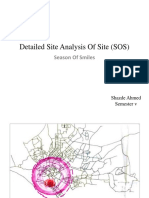 Detailed Site Analysis of Site (SOS)