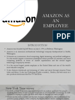 Amazon As An Employee