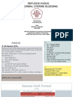 Refleksi Kasus Abnormal Uterine Bleeding