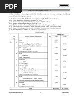 Problems Ledger Account 1 5 Unsolved