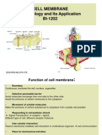 Cell Membrane Cell Biology and Its Application BI-1202: 2009, RRE/AB, SITH ITB