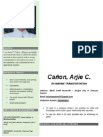 Cañon, Arjie C.: Profile