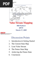 Value Stream Mapping: Bill Paolucci Ipfw March 17, 2009