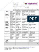 Sampleinforubric