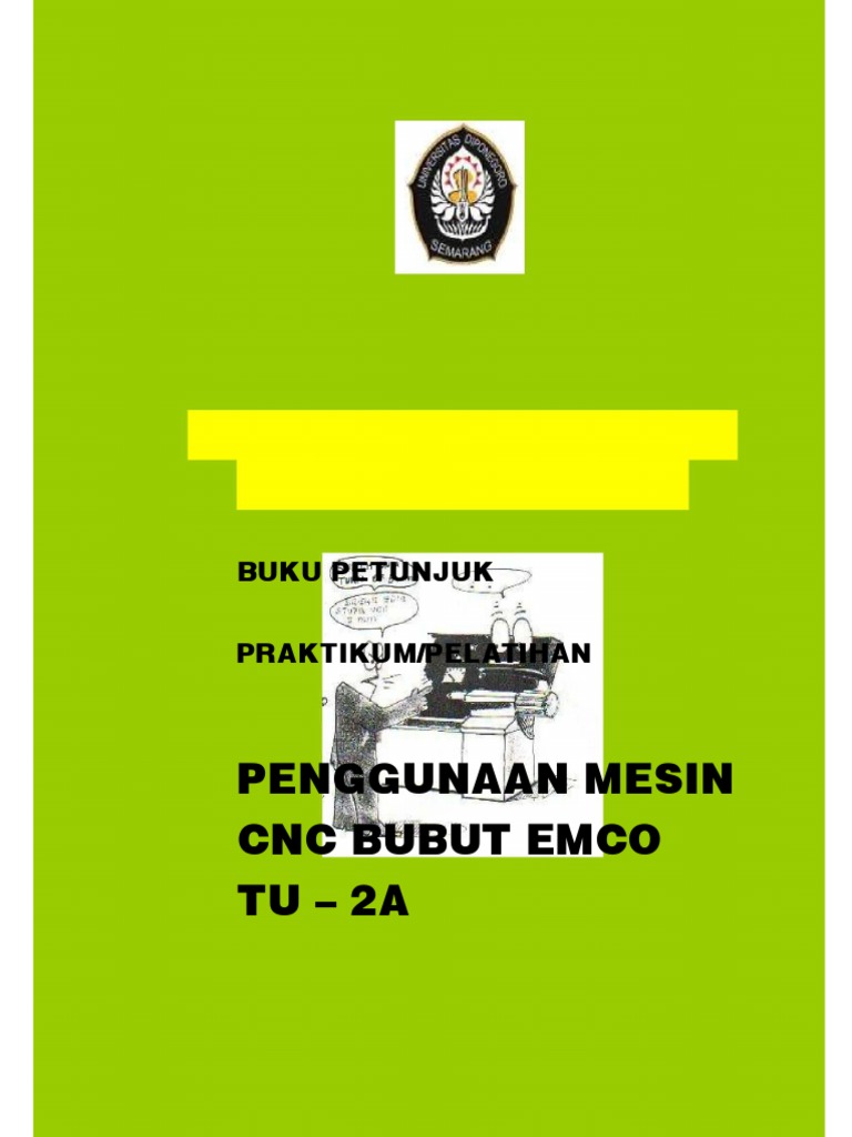 Penggunaan Mesin CNC Bubut Emco Tu 2a | PDF | Griya & Taman | Komputer