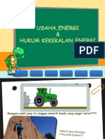 Energi, Usaha & Hukum Kekekalan Energi