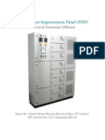 Power Factor Improvement Panel (PFIP) : Electrical - Economic - Efficient