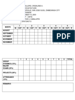 NSTP Index Card