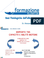 08 Basi Fisiologiche Dell'allenamento 2 Livello PDF