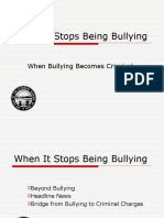 When It Stops Being Bullying 1 Hour Pp