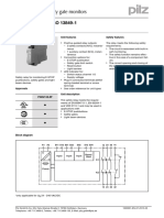 E-STOP Relays, Safety Gate Monitors: Pnoz X2.8P