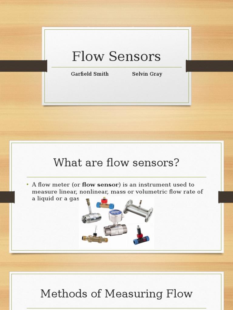 Flow Sensors | PDF | Flow Measurement | Ultrasound