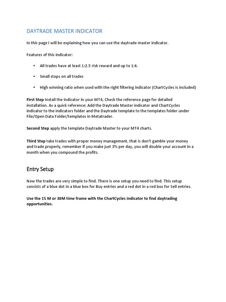 Day Trading | PDF | Day Trading | Investing