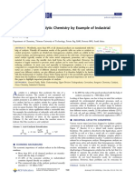 Heterogeneous Catalytic Chemistry by Example 