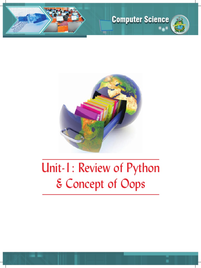 12th Phython Unit-1 PDF | PDF | Object Oriented Programming | Class ...
