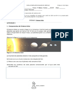 Guía Sistema Solar 3° Básico. Ciencias Naturales