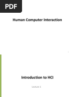 HCI Lecture12