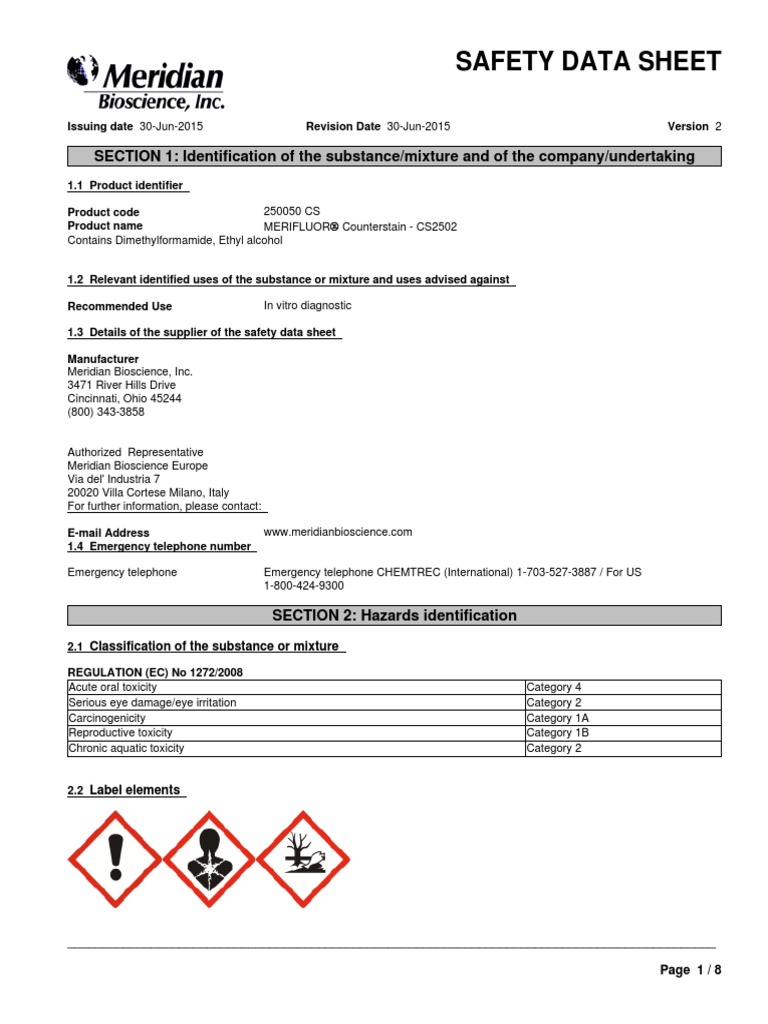 Hoja De Seguridad Toxicity Personal Protective Equipment