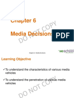 Chapter 6-Media Decisions