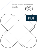 Plantilla Caja Forma Cuadrada Con Tapa PDF