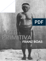 FRANZ BOAS-Arte Primitiva Prefacio Introducao.