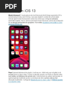 Noutati in IOS 13