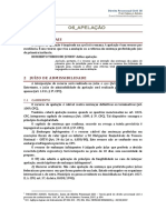 Apelação - Direito Processual Civil