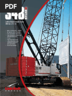 Linkbelt 348 HYLAB 5 Lattice Crawler Cranes Brochure