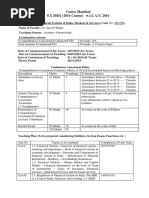 Course Handout MBA 306 FIN FSI