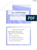 4.2Chp Creative Strategy Implementation and DevelopmentNOTES