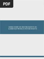 Download Garritan World Instruments - List of Instruments by Garritan SN42795384 doc pdf