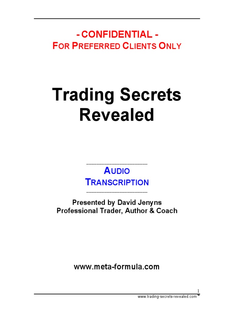 Moneymanagement Transcripts | PDF | Stock Market | Volatility (Finance)