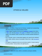 Ethics & Values