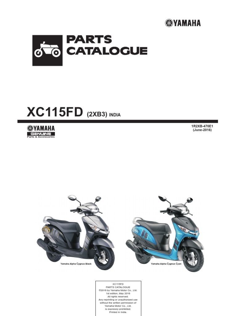 yamaha alpha cygnus parts