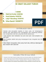 Interaksi Obat Diluar Tubuh