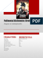 Fullmetal Alchemist: Brotherhood: (Hagane No Renkinjutsushi)