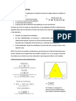 Calculo de La Muestra