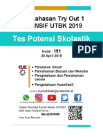 Pembahasan Ton 1 Tes Kemampuan Akademik Skolastik PDF