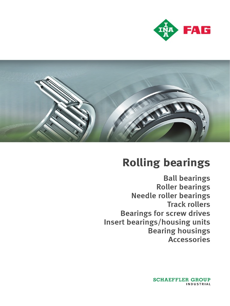 Catálogo INAFAG Schaeffler 2006 PDF PDF Bearing (Mechanical