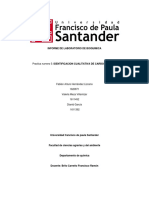 Informe de Identificacion Cualitativa de Carbohidratos