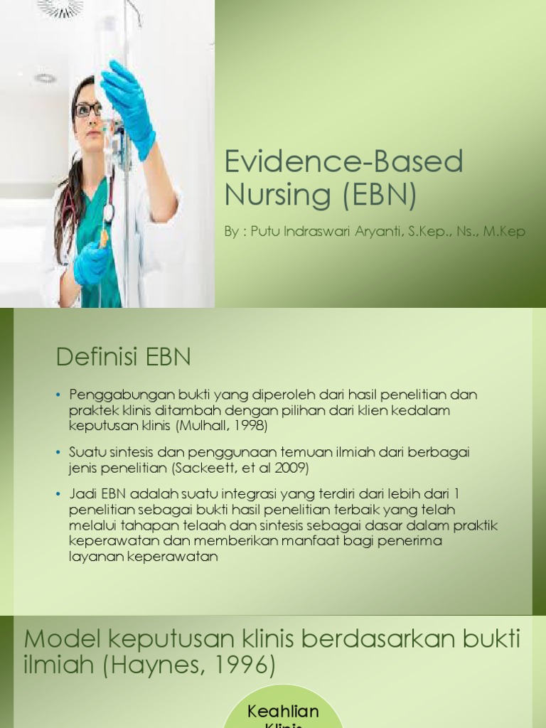 Pengantar Evidence-Based Nursing | PDF