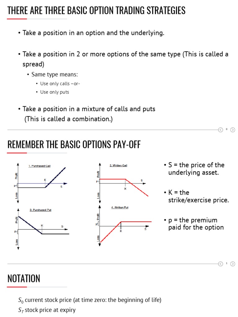 Options Trading Strategies Guide | PDF | Put Option | Option (Finance)