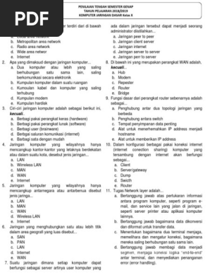 Jaringan Dasar Komputer Pdf