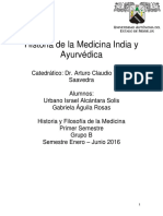 Historia de La Medicina India y Ayurvedi