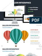 Balloons Infographics Showeet (Widescreen)