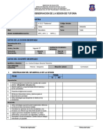 Ficha de Sesion de Tutoria