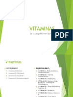 Vitaminas: Dr. J. Jorge Huamán Saavedra 2018